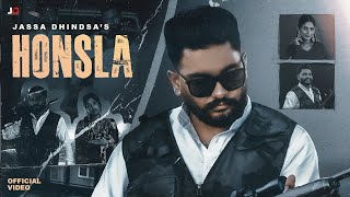 Honsla Official Video  Jassa Dhindsa  Karam Brar Latest Punjabi Song  2024 [upl. by Enitsugua]