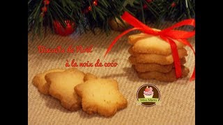 Biscuits de Noël  Sablés Noix de Coco  Miss Marta [upl. by Netloc531]