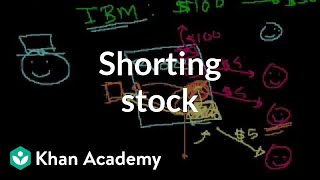 Shorting stock  Stocks and bonds  Finance amp Capital Markets  Khan Academy [upl. by Anikas668]