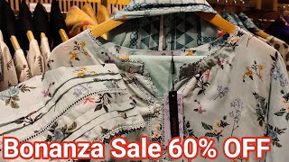 Bonanza Satrangi 60 off stitched collection 2024  bonanza summer sale 2024 bonanza sale 2024 [upl. by Ayifas130]