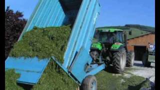 Ensilage dherbe chantier n°2 [upl. by Vola]