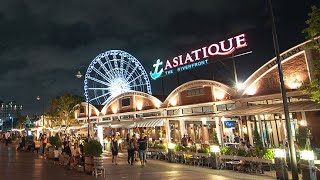 Asiatique Riverfront Bangkok  Walking Tour  August 2022 [upl. by Troyes]