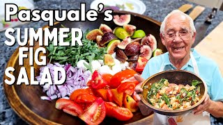 Pasquale Sciarappas Summer Fig and Tomato Salad [upl. by Nana745]