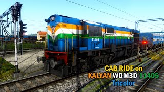 IRFCA Cab Ride on WDM3D Diesel Alco Locomotive in Train Simulator 2020 PC  Indian Railways [upl. by Aniloj]