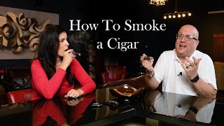 How to Smoke a Cigar [upl. by Ahsela]