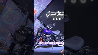 Royal enfield  New Goan classic 350 first Look automobile classic meteor shorts fourwheelers [upl. by Nogam]