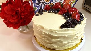 Berry Chantilly Cake 💝 Happy Mothers Day 💝  BIWJ [upl. by Johns]