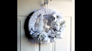 DIY Winter Wonderland Wreath [upl. by Roby]