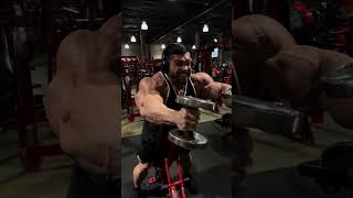 DEREK LUNSFORD SHOULDERS WORKOUT shoulder shoulderworkout dereklunsford bodybuilding gym [upl. by Norac]