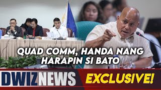 MGA NAGSAGAWA NG ALEGASYON SA QUAD COMM HEARING HANDA NANG HARAPIN SI BATO  IZBalita [upl. by Aener]