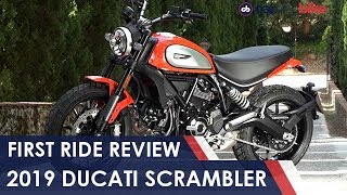 2019 Ducati Scrambler First Ride Review  NDTV carandbike [upl. by Candra]