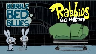 16 Rabbids Go Home  Bubble Bed Blues  Video Game  kids movie  Gameplay  Videospiel [upl. by Yoreel652]