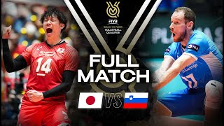 🇯🇵 JPN vs 🇸🇮 SLO  Paris 2024 Olympic Qualification Tournament  Full Match  Volleyball [upl. by Laurel]