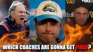 Which NFL Coaches Are Going to Get FIRED 🔥🔥🔥 [upl. by Trebleda]