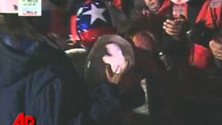 Raw Video First of Chilean Miners Rescued [upl. by Hoon]