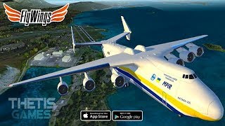 Flight Simulator 2018 FlyWings  AndroidiOS Gameplay ᴴᴰ [upl. by Ivo]