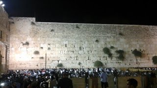 Tisha BAv Singing at the Kotel 5774 [upl. by Eddana]