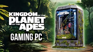 We Built A The Kingdom Of The Planet Of The Apes Custom Gaming PC [upl. by Yralam]