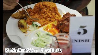 ENISH RESTAURANT  NIGERIAN LONDON RESTAURANT REVIEW [upl. by Leiru]