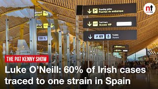 COVID19 60 of Irish cases traced to one strain in Spain [upl. by Jeanine575]