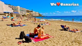 Patalavaca Beach Walking Tour  Gran Canaria Spain  4K  We❤️Canarias [upl. by Uon]