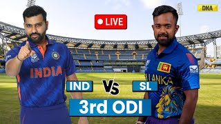 IND Vs SL Live 3rd ODI India Vs Sri Lanka 3rd ODI Match Scorecard I Rohit Sharma I Virat [upl. by Lashondra]