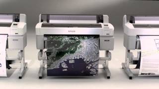 Impresoras de gran formato Epson SureColor Serie T [upl. by Ettennat]