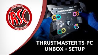 Thrustmaster TSPC Racer Open Wheel Rim Unbox and Setup [upl. by Ecilef55]