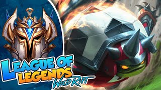 WILD RIFT  S12  RAMMUS JUNGLA  EL TANKE DE VELOCIDAD DE ATAQUE [upl. by Serles108]