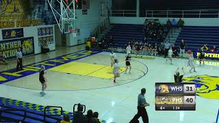 Whitmer Girls Varsity Basketball vs Perrysburg High School [upl. by Abehs981]