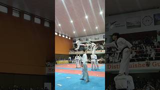 Kukkiwon Demo Team in Nepal 🥋🇳🇵viralvideo tkd fyp nepal [upl. by Gehman953]