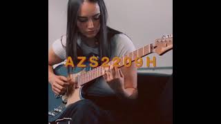 Mia Garcia with Ibanez AZS2209H shorts [upl. by Ytteb655]