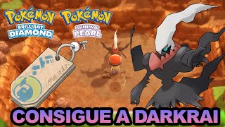 COMO CAPTURAR A DARKRAI EN POKÉMON DIAMANTE BRILLANTE Y POKÉMON PERLA RELUCIENTE [upl. by Patti929]