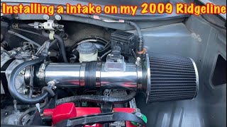 2009 Honda Ridgeline Intake Installation [upl. by Falcone]