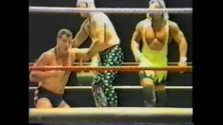 199181  CWA St Clair amp Steve Wright amp David Taylor vs Klaus Kauroff amp Joe Cruz amp Colonel Brody [upl. by Orazio]