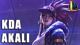 NEW KDA AKALI SKIN SPOTLIGHT BEST SKIN IN THE GAME NOT CLICKBAIT  League of Legends [upl. by Idnal473]