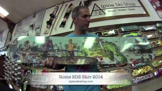 Rome SDS Shiv Snowboard 2014 [upl. by Dekow857]