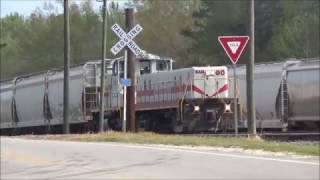 SAN  A day with the Sandersville Railroad Pt 2 32717 [upl. by Nalaf]