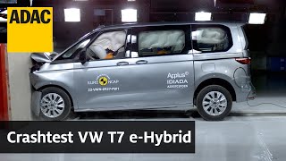 VW T7 eHybrid im Crashtest  ADAC amp Euro NCAP [upl. by Etnor]