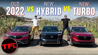 The 2023 Honda CRV Is the BEST EVER — We Compare It to the Old One to See What’s New [upl. by Ahsieyk109]