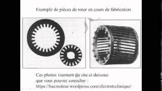 Moteur asynchrone 1 constitution [upl. by Llyrrad]