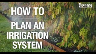 How to plan an irrigation system  Bunnings Warehouse [upl. by Yssor660]