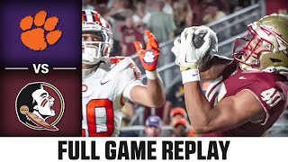 Clemson vs Florida State Full Game Replay  2024 ACC Football [upl. by Decamp791]