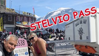 STELVIO PASS  PASSO DELLO STELVIO  COL DU STELVIO  ON FRÔLE LACCIDENT [upl. by Bradman]