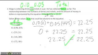 Algebra 1 Unit 1 Lesson 4 Practice Problems 1 thru 4 [upl. by Dardani255]