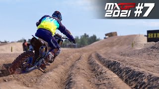 MXGP 2021  CARRIÈRE 7  Lommel [upl. by Ahseyt]