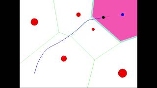 reactive navigation using power diagrams for disk shaped obstacles [upl. by Kushner]