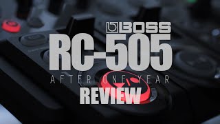 BOSS RC 505 Loop Station REVIEW after one year by DLIVE ENGPL subs [upl. by Roban]