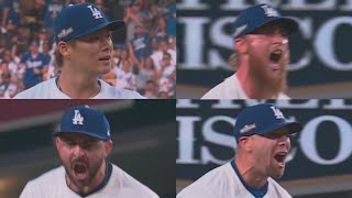 Dodgers Pitchers Shut Out the Padres in Game 5 to Send the Dodgers to NLCS [upl. by Anilrahc699]