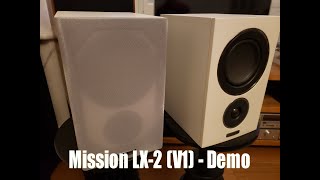 Mission LX2 Speakers Mark 1  Demo [upl. by Leahplar]